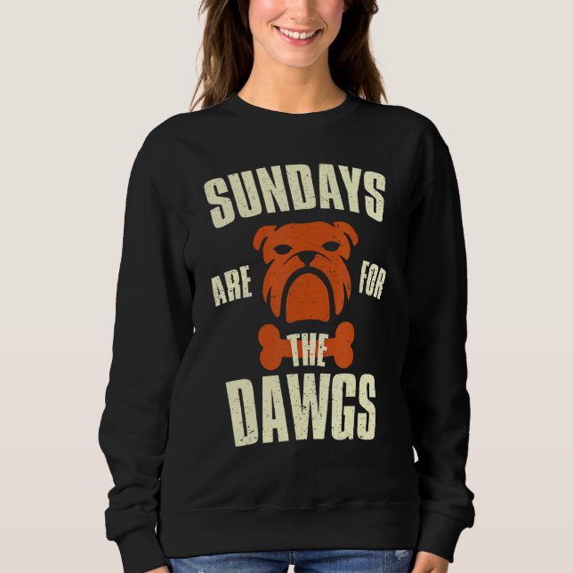 Moletom Domingos São Para Cães Cleveland Ohio (Frente)