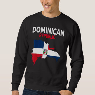 Moletom Dominican Republic Flag Idea For Men & Dominican F