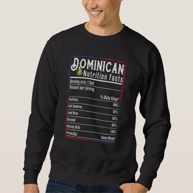 Moletom Dominicano Flag Platano Salami (Frente)