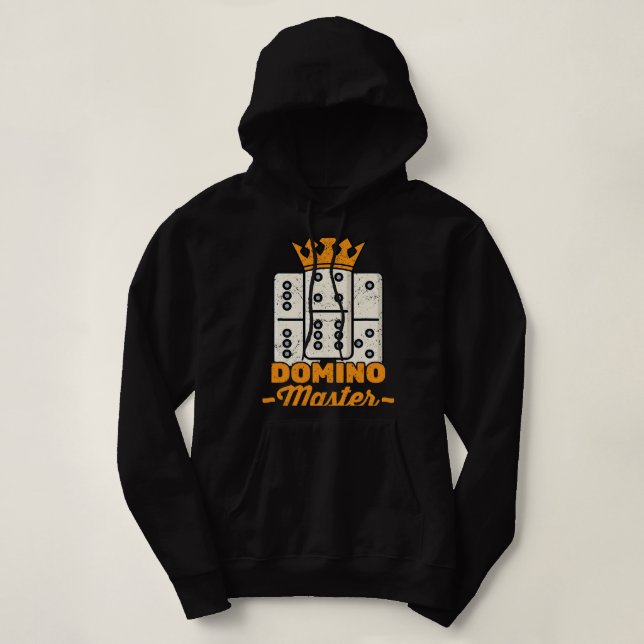Moletom Dominoes Domino Master Tournament Player Hobby (Frente do Design)