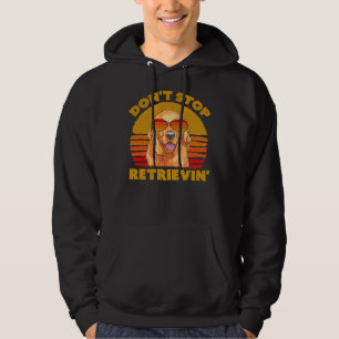 Moletom Don Stop Retriever Design Retro Ouro