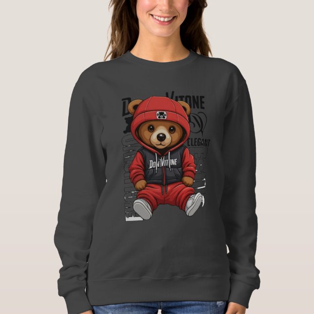 Moletom Don Vitone – Urso Vitotone Rei Vermelho – El (Frente)