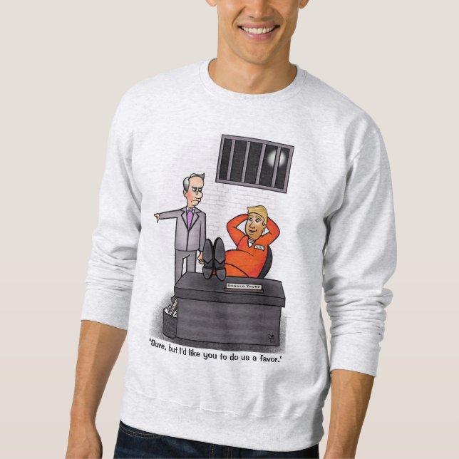 Moletom Donald Trump Ash Men's Sweatshirt (Frente)