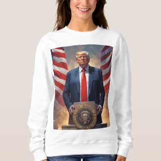 Moletom Donald Trump Sweatshirt engraçado e aleatória