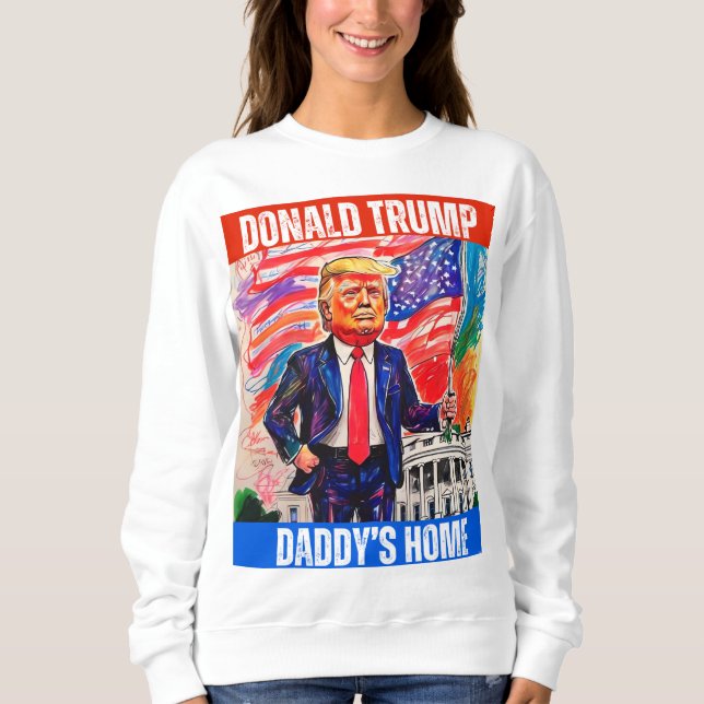 MOLETOM DONALD TRUMP - TRUMP DO PAI (Frente)