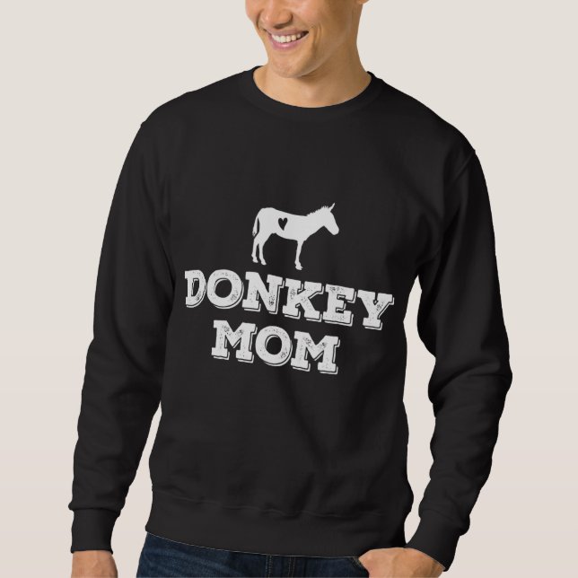Moletom Donkey Mãe - Donkey Dons Para Donkey Alugueiros Do (Frente)