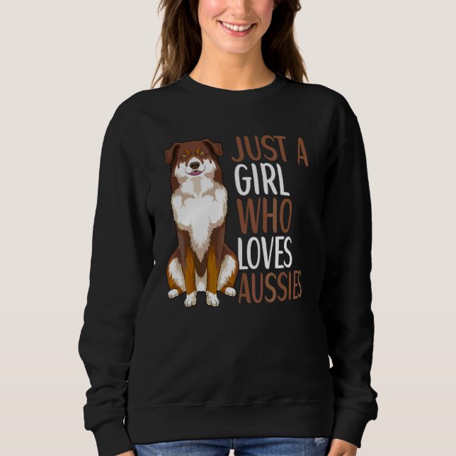 Moletom Dono de Cachorro Australian Shepherd Aussie  Menin (Frente)