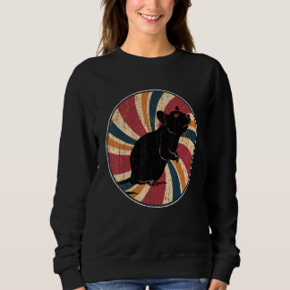 Moletom Dono de Rato Retro Animal de Estimação Roedor Rato