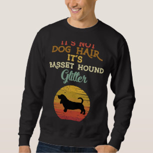 Moletom Dono do Basset Retro Hound Mãe Mulheres Mães