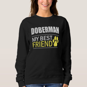 Moletom Dono do Doberman Dog Lover Doberman Melhor Dobe Am