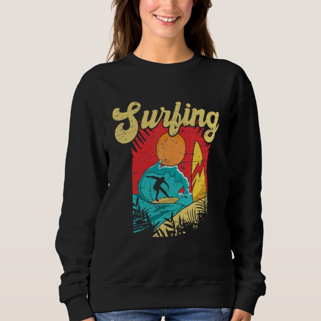 Moletom Don't Stop Surfing Extreme Sports Sea Waves Surfer (Frente)