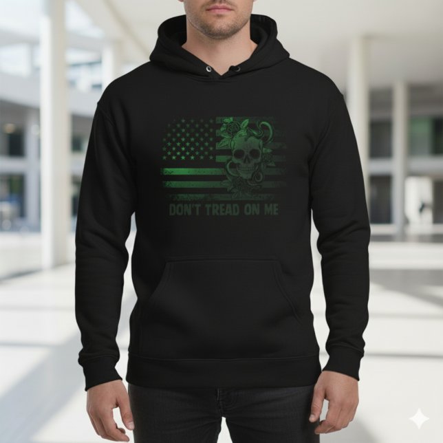 Moletom ​Don't Tread On Me Men's Hoodie (Criador carregado)