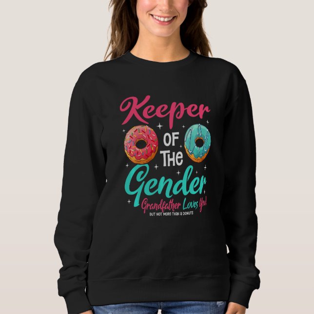 Moletom Donut Guardião Do Gênero Avô Ama Você (Frente)