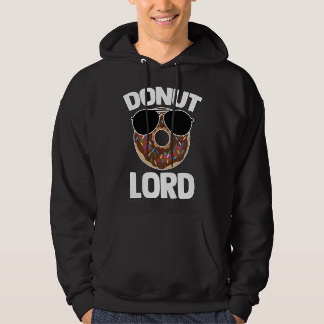 Moletom Donut Lord Saying Doughnut Food Donuts (Frente)