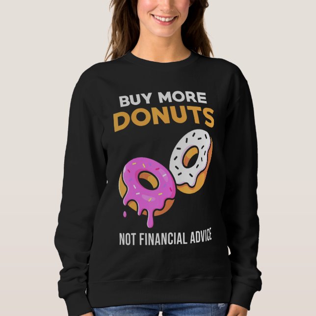 Moletom Donut Meme - Compre Mais Donuts (Frente)