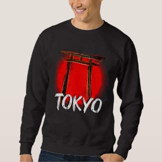 Moletom Doodle de Tokio: La majestuosidad del torii frente