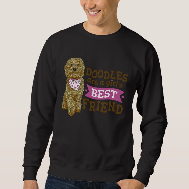 Moletom Doodle  Goldendoodle Goldendoodle (Frente)