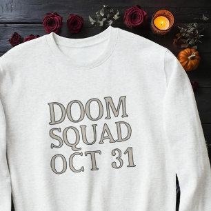 Moletom Doom Squad Oct 31