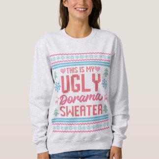 Moletom Dorama Ugly Christmas Sweater Knit Style