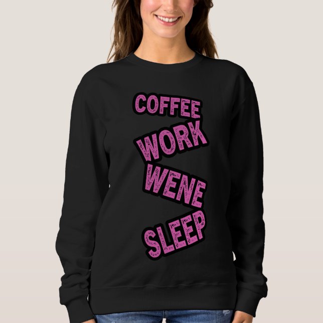 Moletom Dormir Coffeeworkwinismo (Frente)
