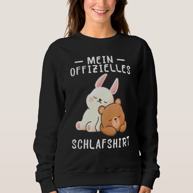 Moletom Dormir Pijamas Roupa do Coelho (Frente)