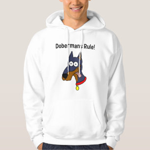 Moletom Dos "regra Dobermans!" Hoodie