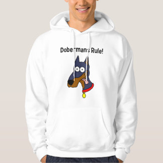 Moletom Dos "regra Dobermans!" Hoodie