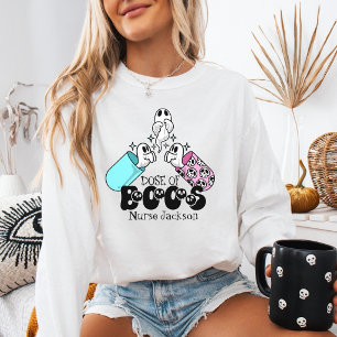 Moletom Dose de Boos Enfermeira Personalizada Halloween En