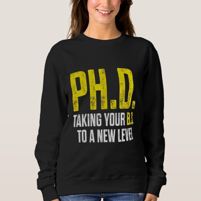 Moletom Doutorado em Dissertação de Estudantes PhD 9 (Frente)