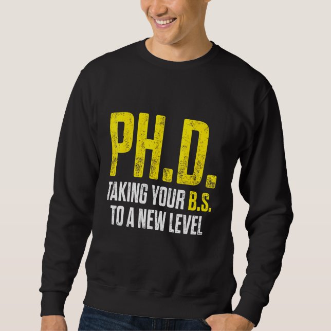 Moletom Doutorado em Dissertação de Estudantes PhD 9 (Frente)