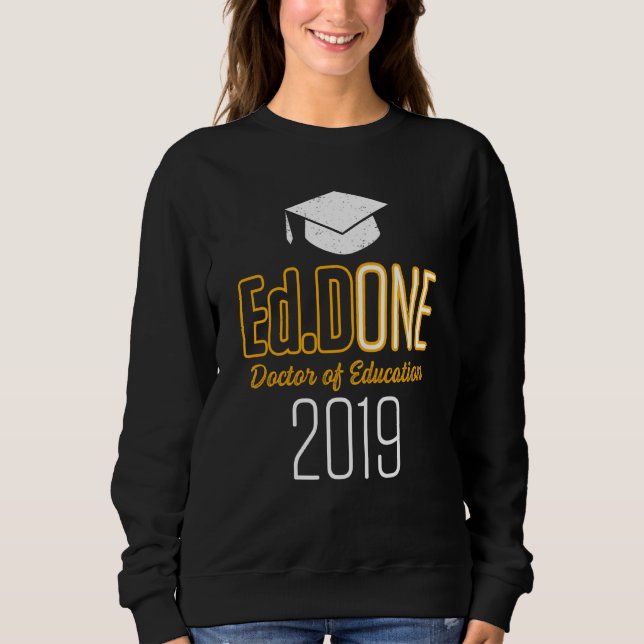 Moletom Doutorado Em Educação 2019 (Frente)