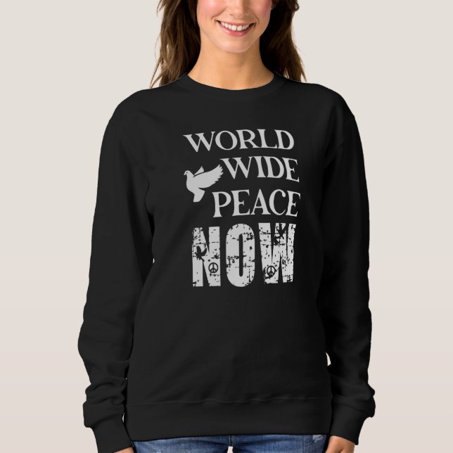 Moletom Dove do Mundo da Paz (Frente)
