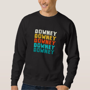 Moletom Downey California Vintage Ca - Coleção Retro Amer