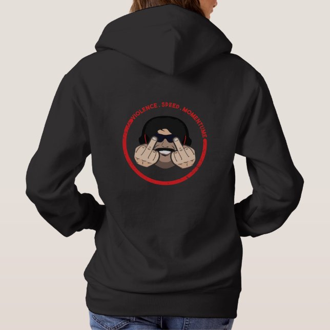 Moletom Dr Disrespect Violence Speed Momentum T-Shirt (Verso)