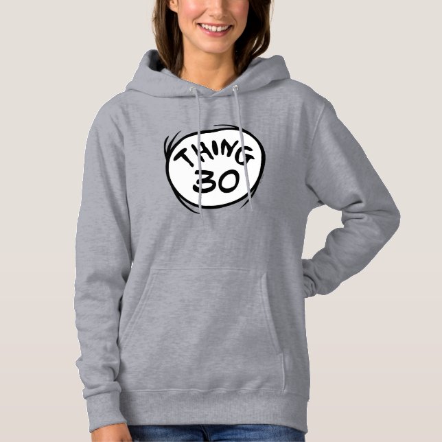 Moletom Dr. Seuss | Coisa Um Coisa Dois Personalizada (Frente)