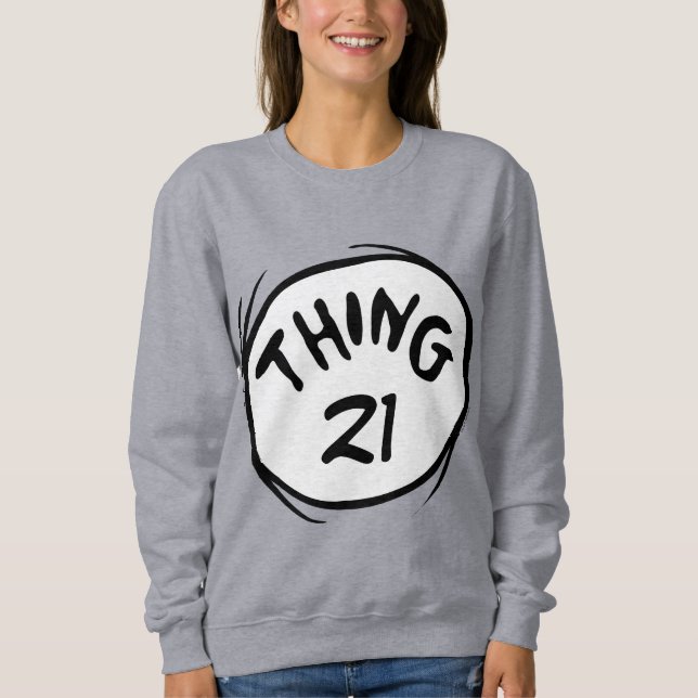 Moletom Dr. Seuss | Coisa Um Coisa Dois Personalizado (Frente)