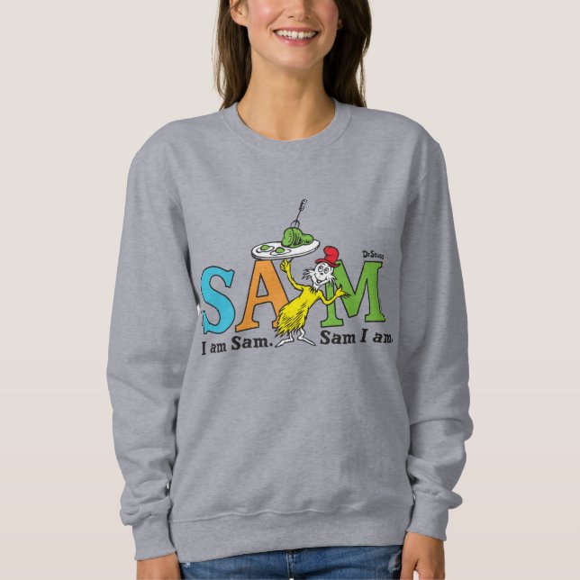Moletom Dr. Seuss | Eu sou Sam. Sam eu sou. (Frente)