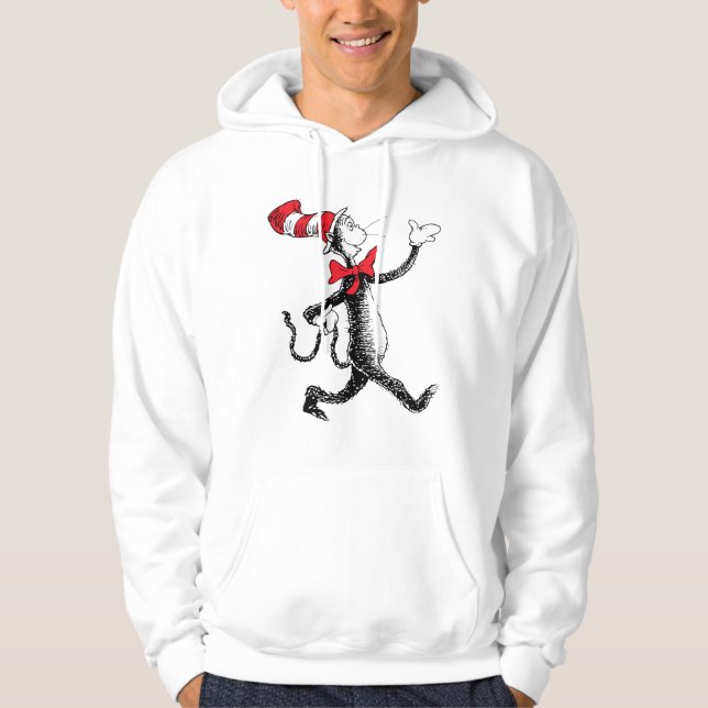 Moletom Dr. Seuss | Gato no Chapéu Passarela do Gato (Frente)