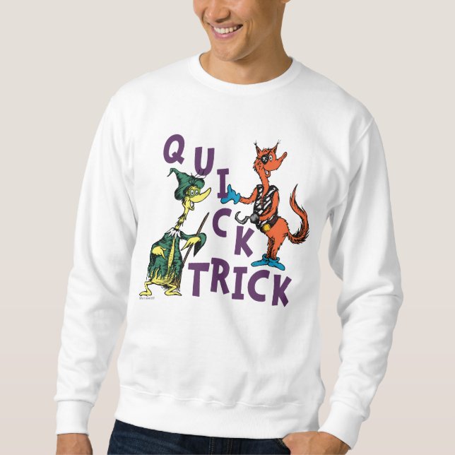 Moletom Dr. Seuss | Gráfico do Quick Trick Halloween (Frente)