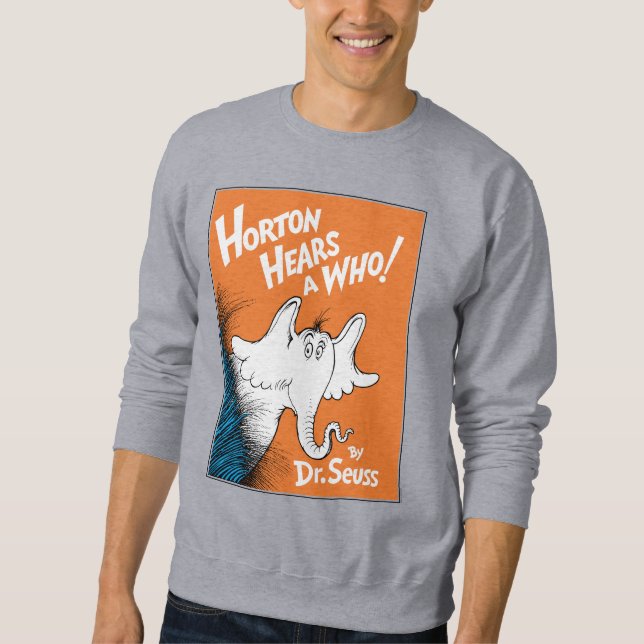 Moletom Dr. Seuss | Horton Hears A Who The Book (Frente)