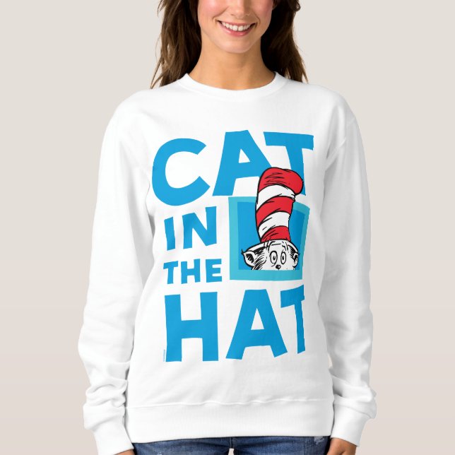 Moletom Dr. Seuss | Logotipo do Gato no Chapéu (Frente)