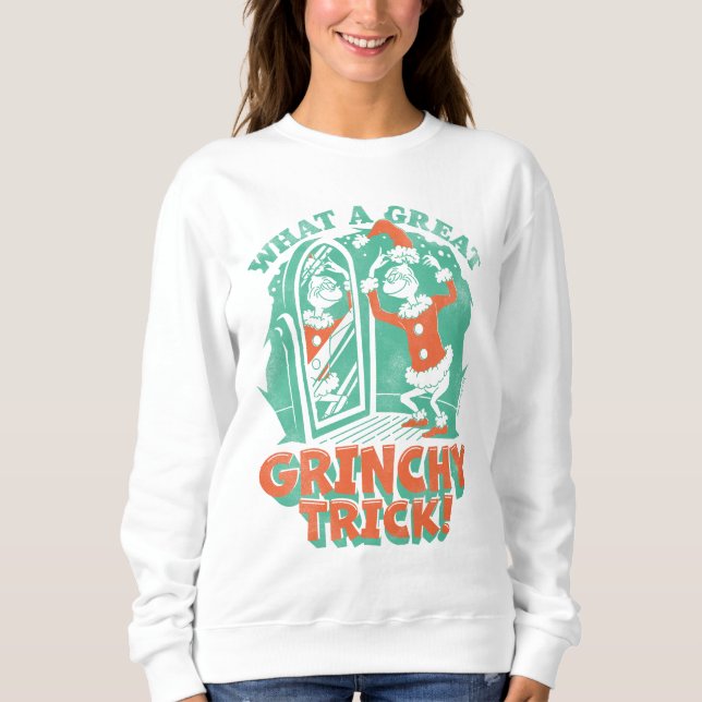 Moletom Dr. Seuss | Que Grande Truque do Grinch! (Frente)
