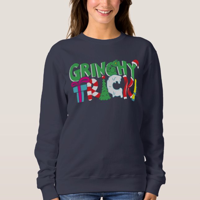 Moletom Dr. Seuss | Truque de Grinchy (Frente)