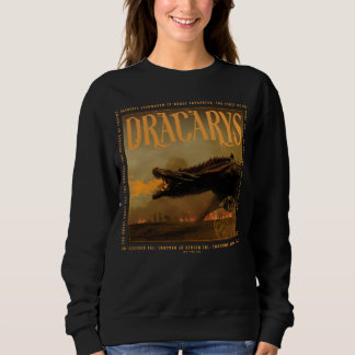 Moletom "Dracarys" Drogon Brething Fire Graphic