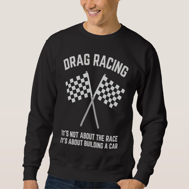 Moletom Drag Racing Drifting And Drag Racer  2 (Frente)