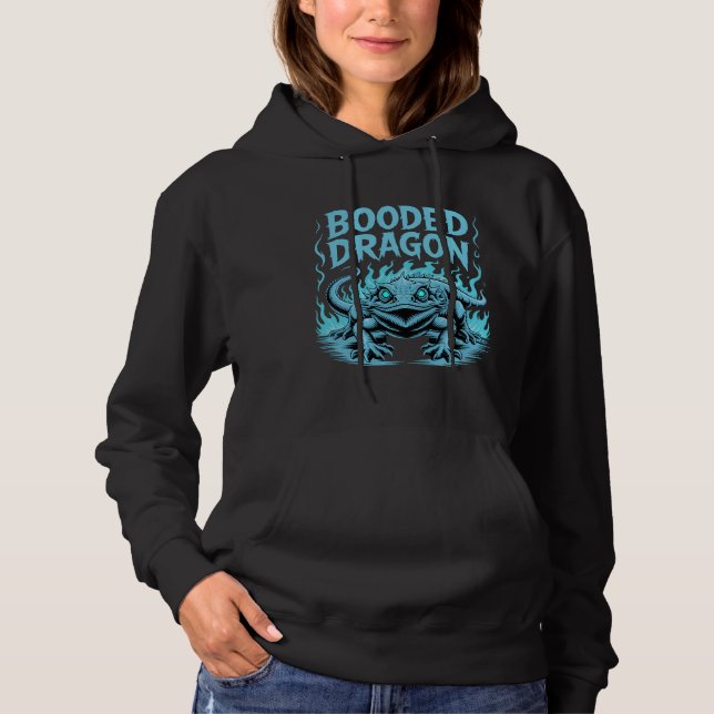 Moletom Dragão Arborizado Azul (Frente)