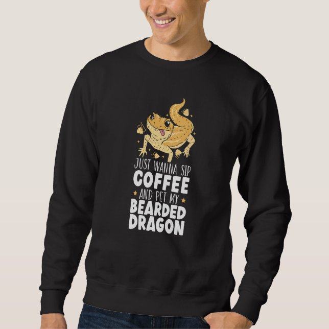 Moletom Dragão com barba de répteis (Frente)