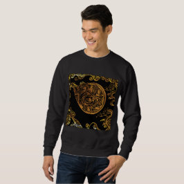 Moletom Dragão Dourado