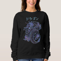 Dragão Estético de Roupas Dragão Kanji Tat