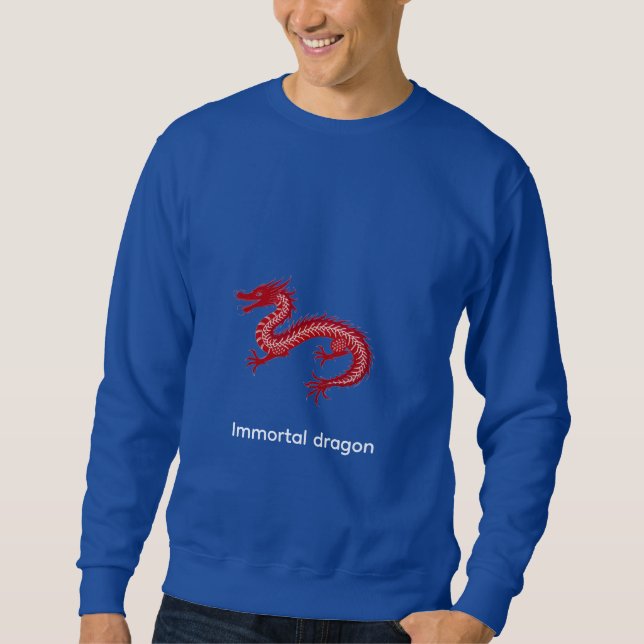 Moletom Dragão Imortal (Frente)